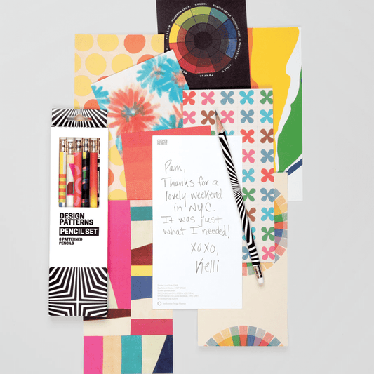 Cooper Hewitt Design Patterns Pencil Set - MAIA HOMES