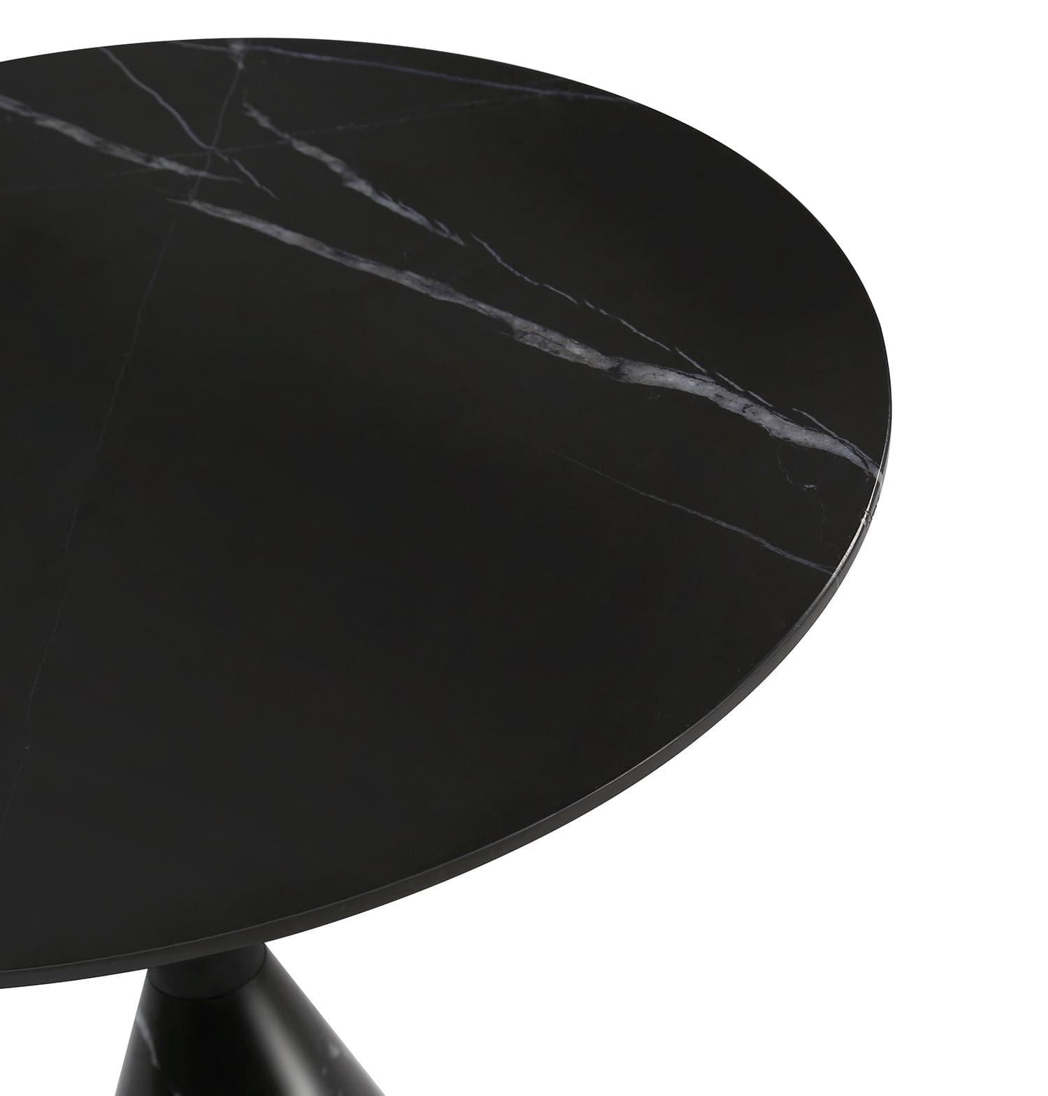 Cosette Marble Side Table - MAIA HOMES