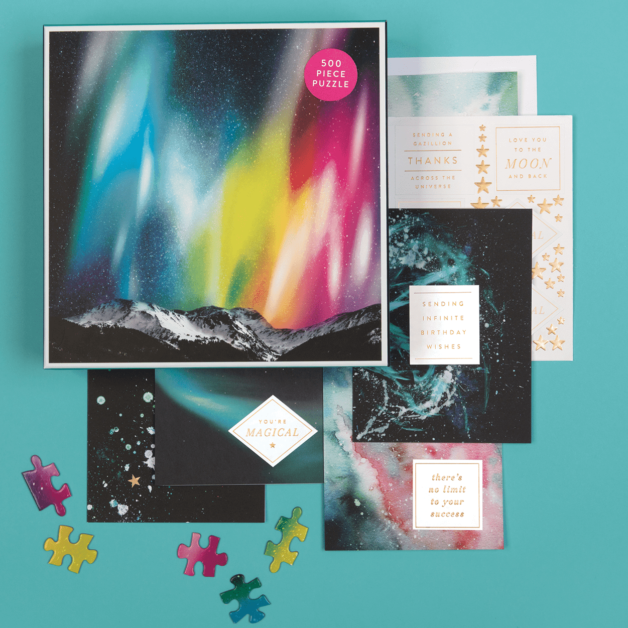 Cosmos Sticky Notes Hardcover Book