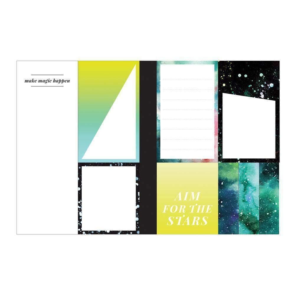 Cosmos Sticky Notes Hardcover Book