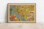 Cote de Beaute Map Print| Art History