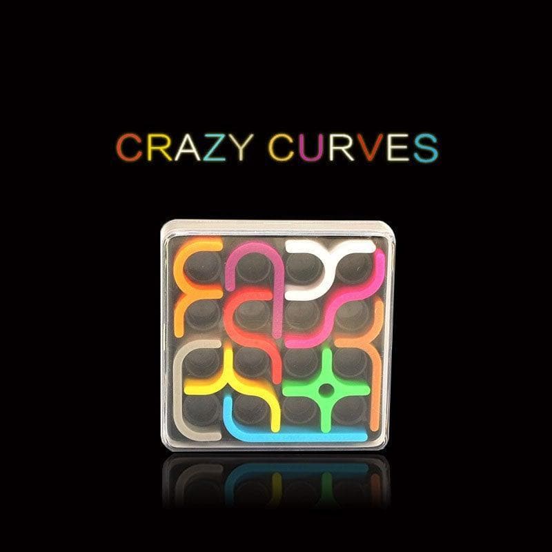 Crazy Curve 3D Matrix Geometric Puzzle - MAIA HOMES