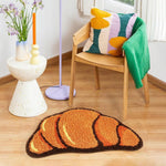 Croissant Shaped Bath Mat