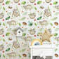Cute Baby Sloth Kids Room Removable Wallpaper - MAIA HOMES