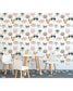 Cute Woodland Animals Removable Wallpaper