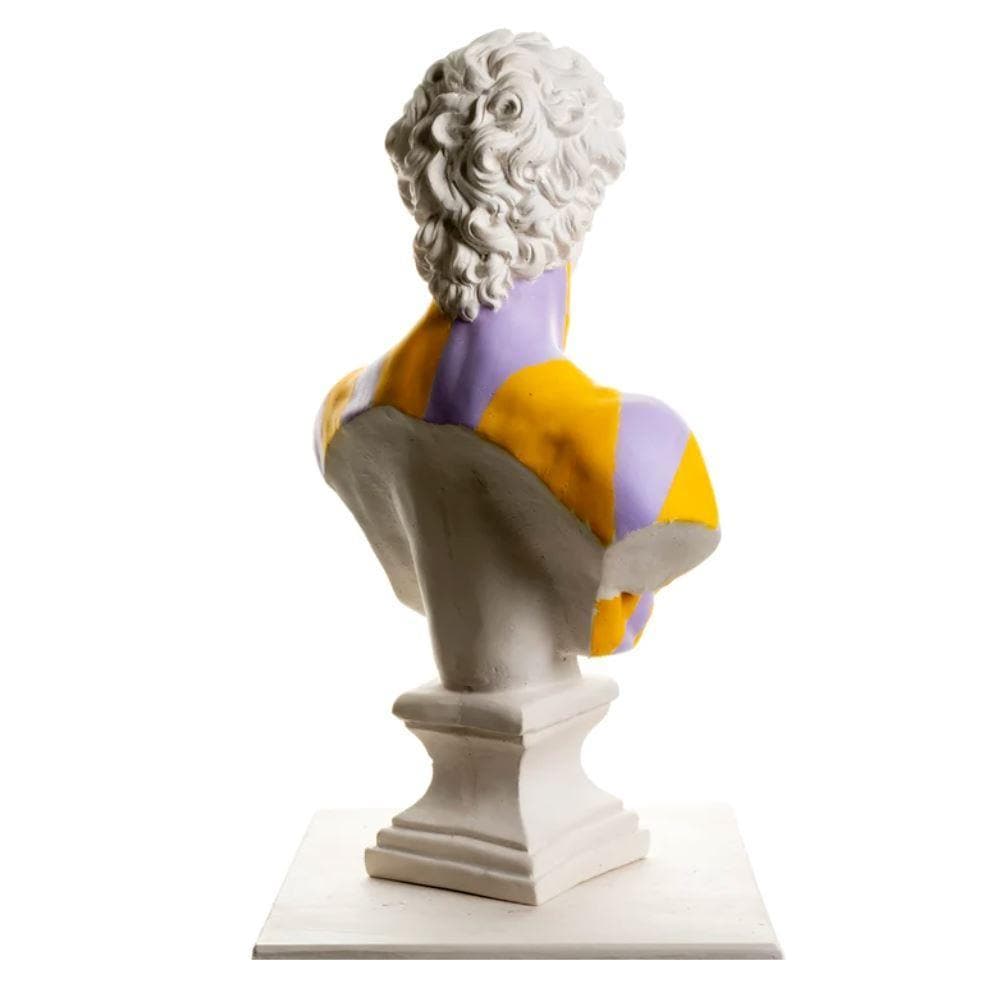 David's Bust Acid Party Contemporary Art Sculpture - MAIA HOMES