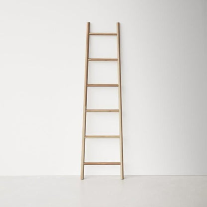 Decorative Bamboo 6 ft. Blanket Ladder - MAIA HOMES