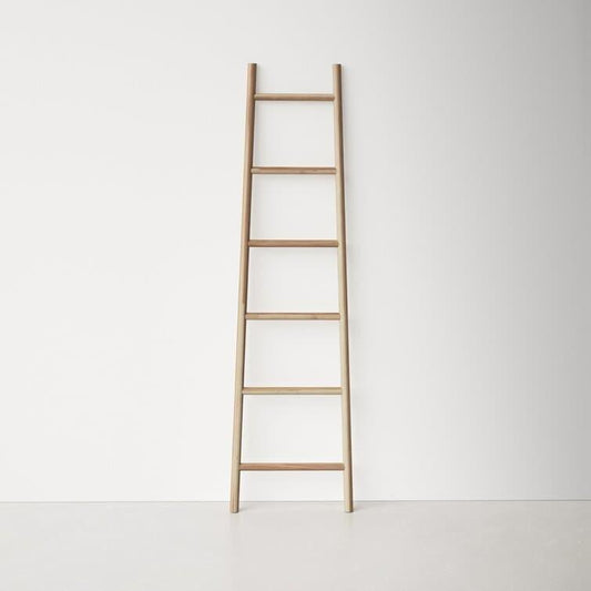 Decorative Bamboo 6 ft. Blanket Ladder - MAIA HOMES