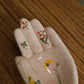 Decorative Glazed Porcelain Hand Sculpture Trinket - MAIA HOMES