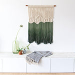 Deep Roots Dyed Macrame Wall Hanging Default Title