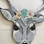 Deer Mosaic Wall Art