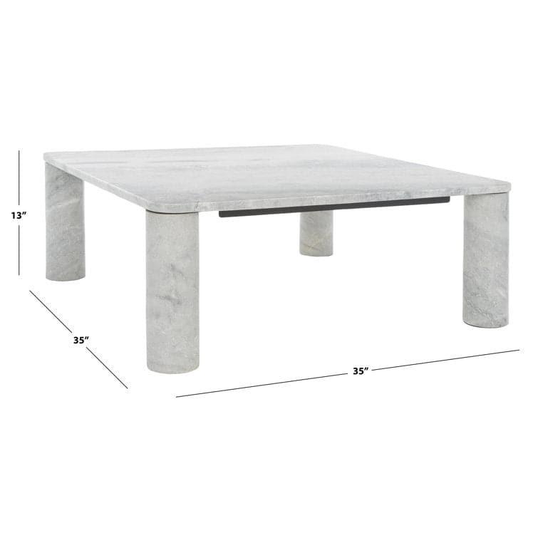 Delhi Square Marble Coffee Table