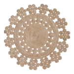 Desi Braided Round Jute Rug