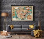 Devon Map Print| Art History