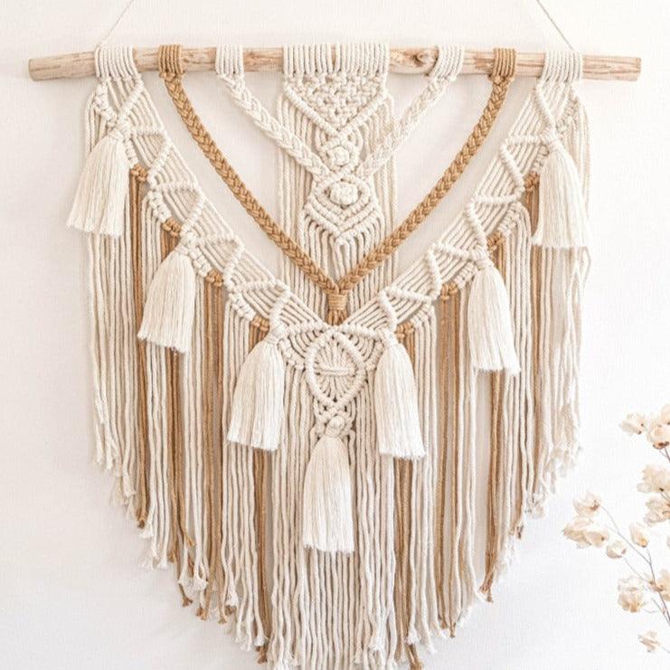 Diana Handwoven Wall Hanging Macrame