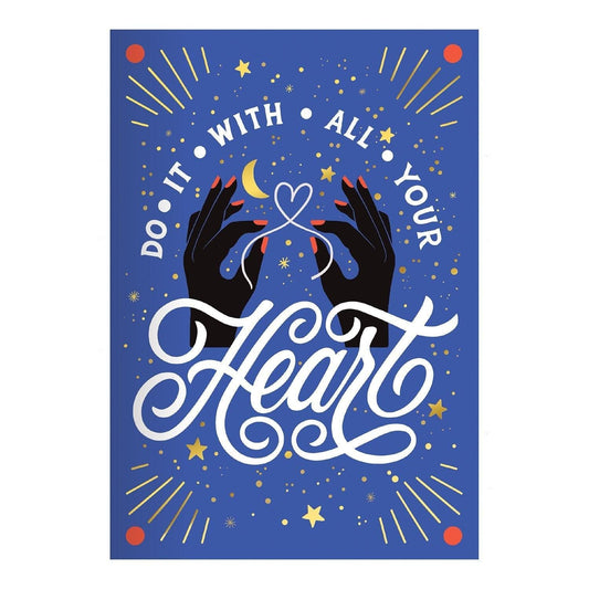 Do It With All Your Heart A5 Undated Planner - MAIA HOMES