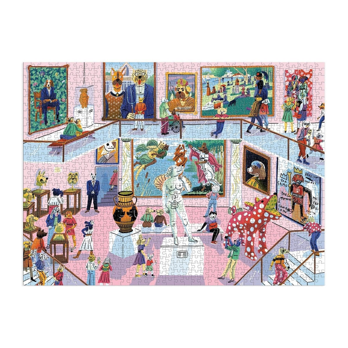 Dog Gallery 1000 Piece Puzzle