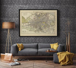 Dublin Map Print| Art History