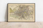 Dublin Map Print| Art History - MAIA HOMES