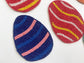 Easter Egg Bead Coasters - Set of 6 - MAIA HOMES