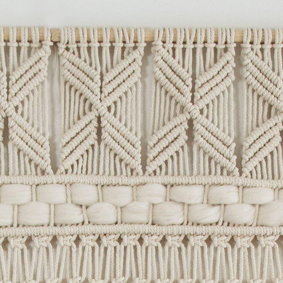 EDA Large Macrame Wall Hanging