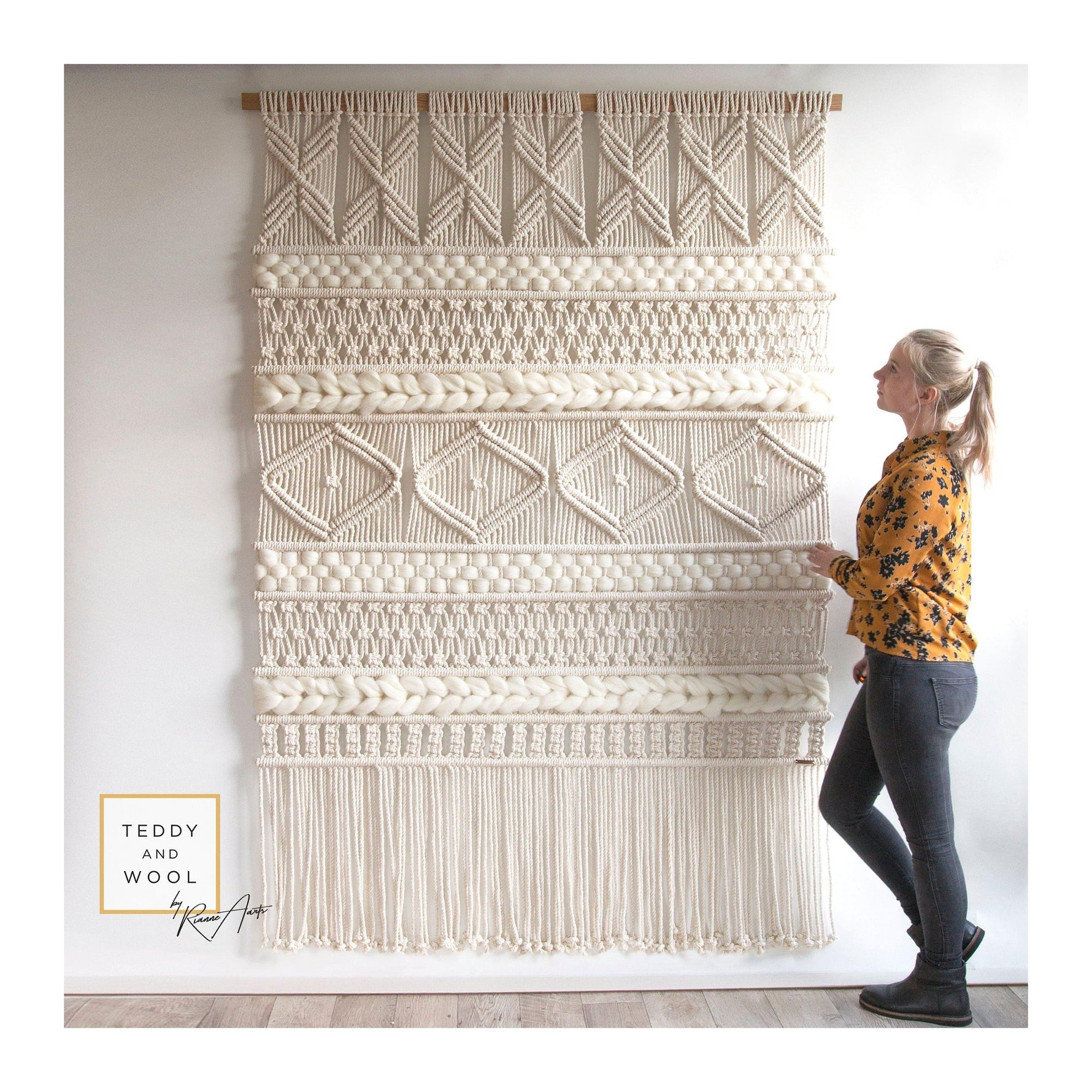 EDA Large Macrame Wall Hanging Default Title