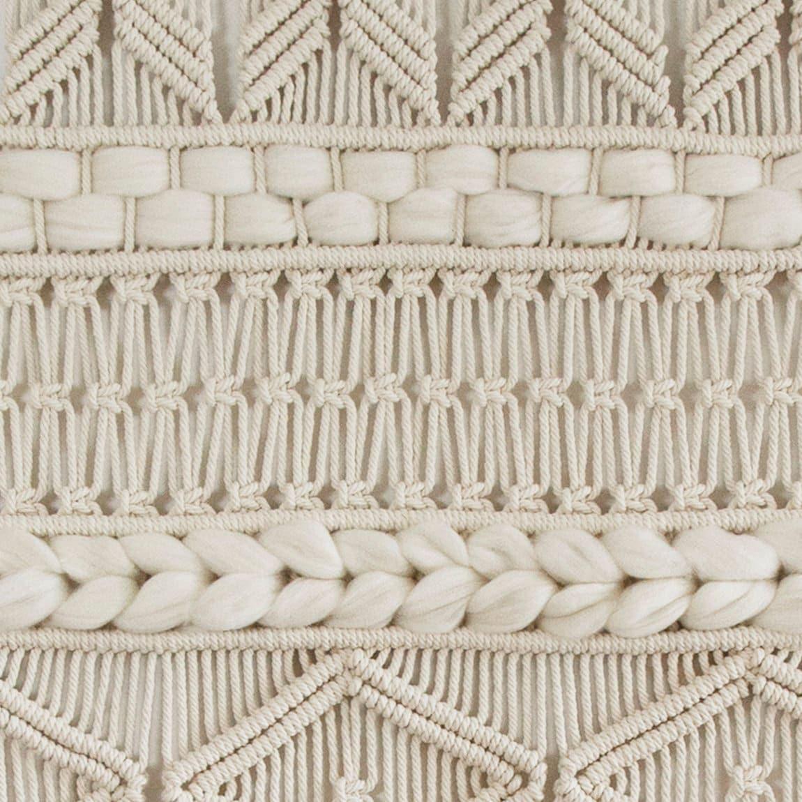 EDA Large Macrame Wall Hanging