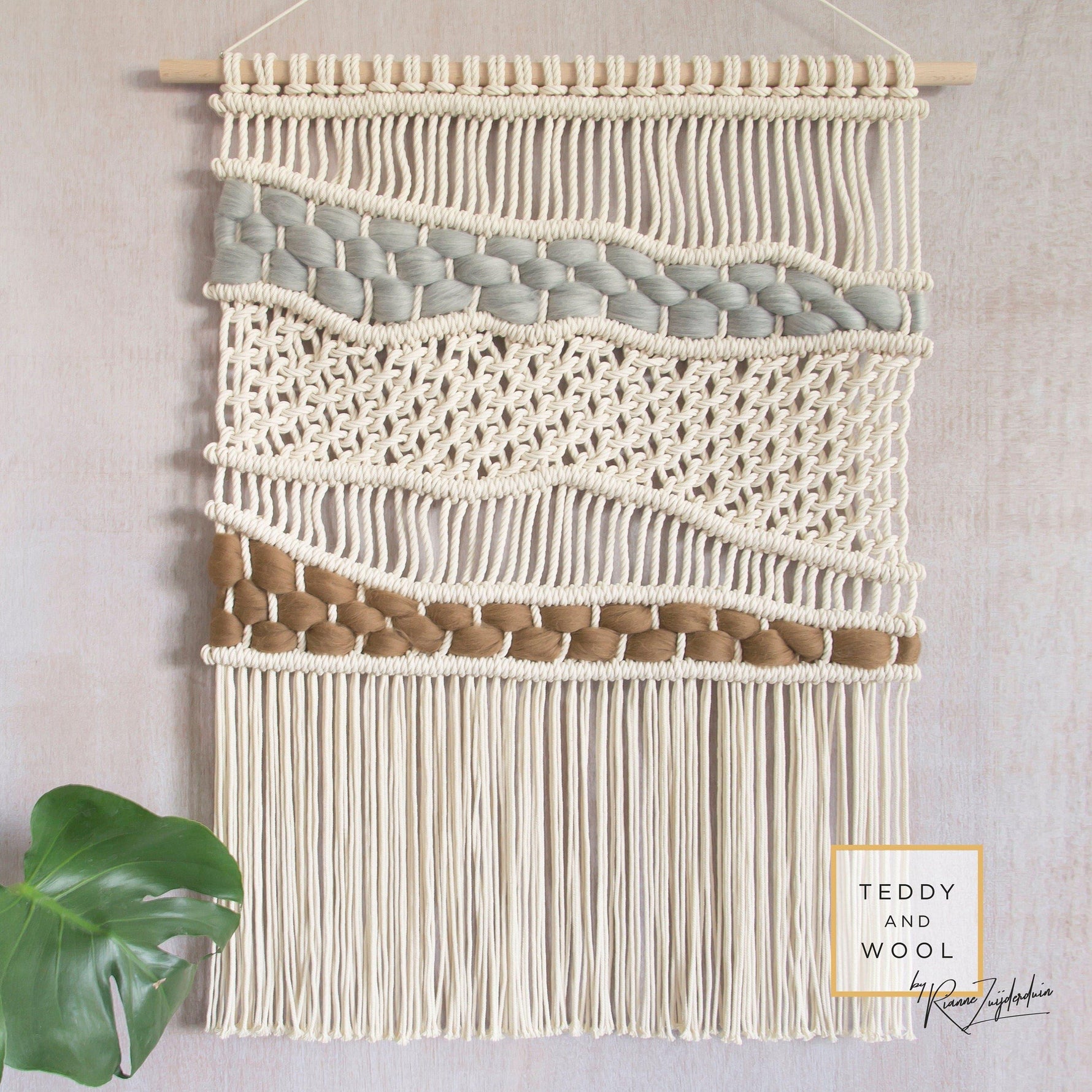 ELLA Hand Woven Macrame Wall Hanging