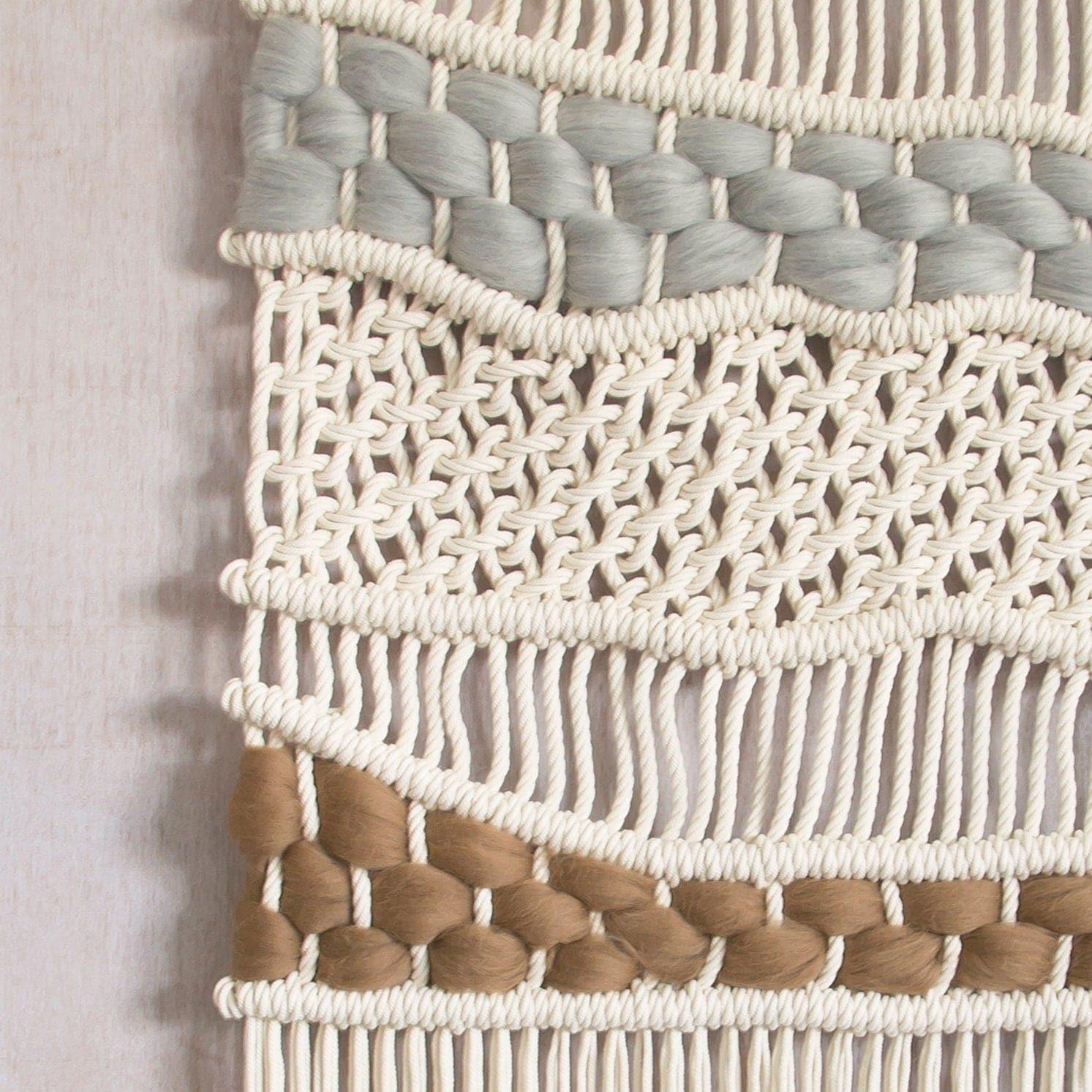 ELLA Hand Woven Macrame Wall Hanging