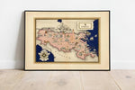 Emilia Romagna Map Print| Art History