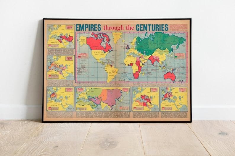 Empires Through the Centuries| World Map