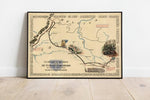 Europe World War 2 Map Print| Poster Print