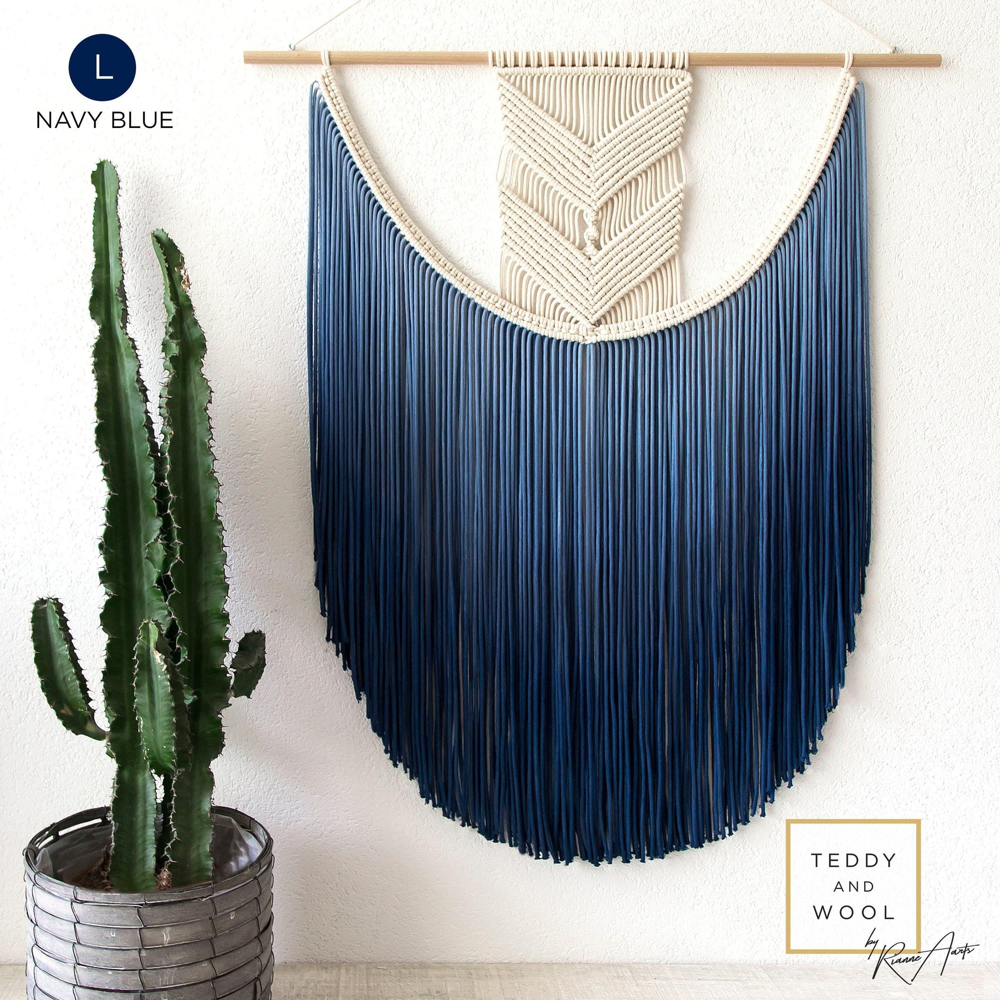 Eva Dyed Wall Hanging Macrame