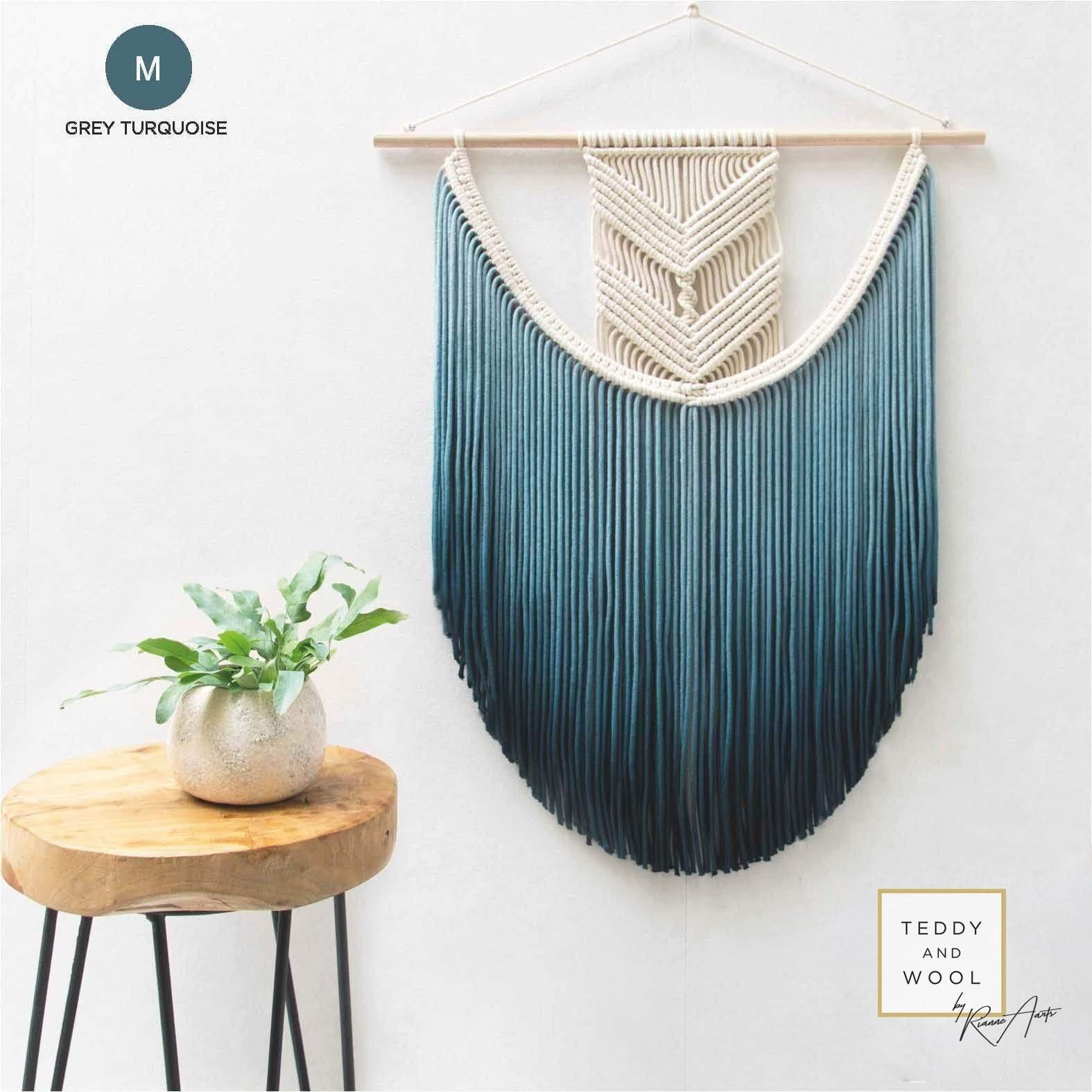 Eva Dyed Wall Hanging Macrame