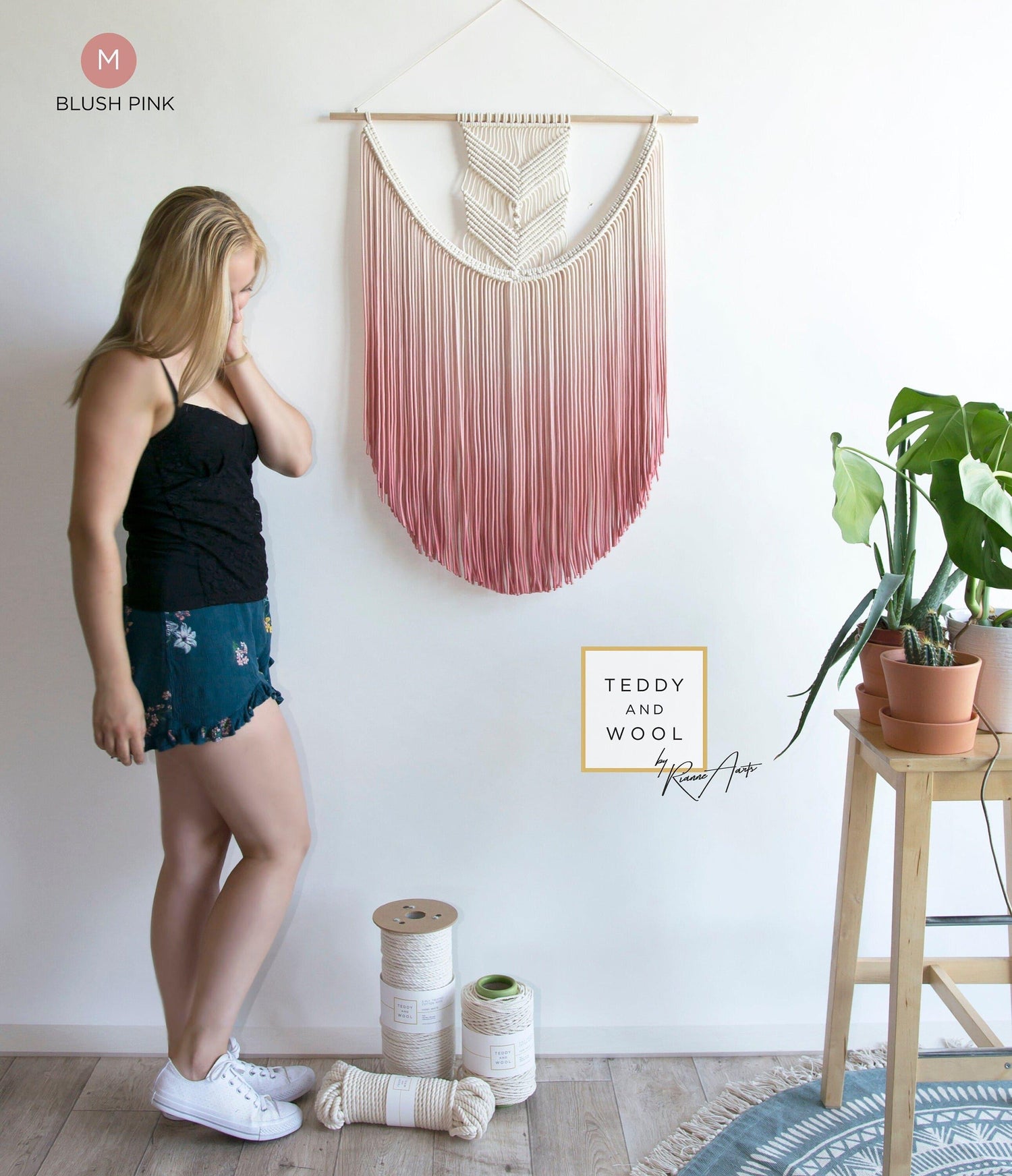 EVA Macrame Textile Wall Art