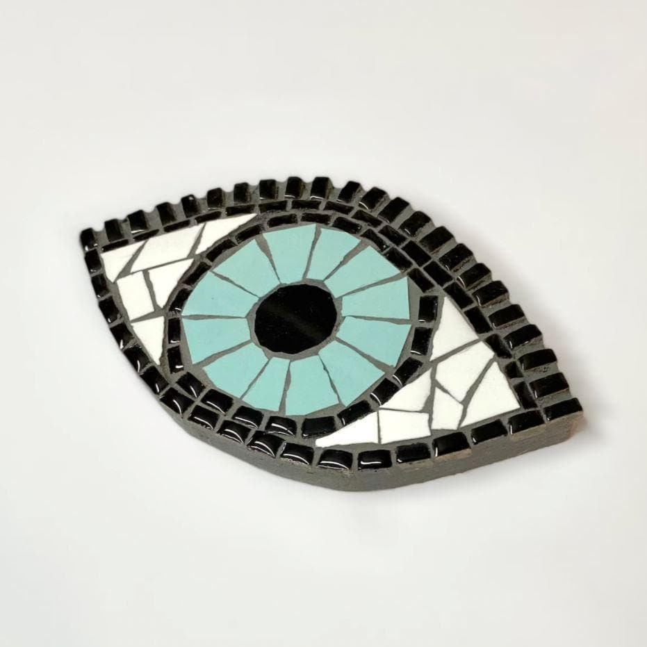 Evil Eye Mosaic Wall Art