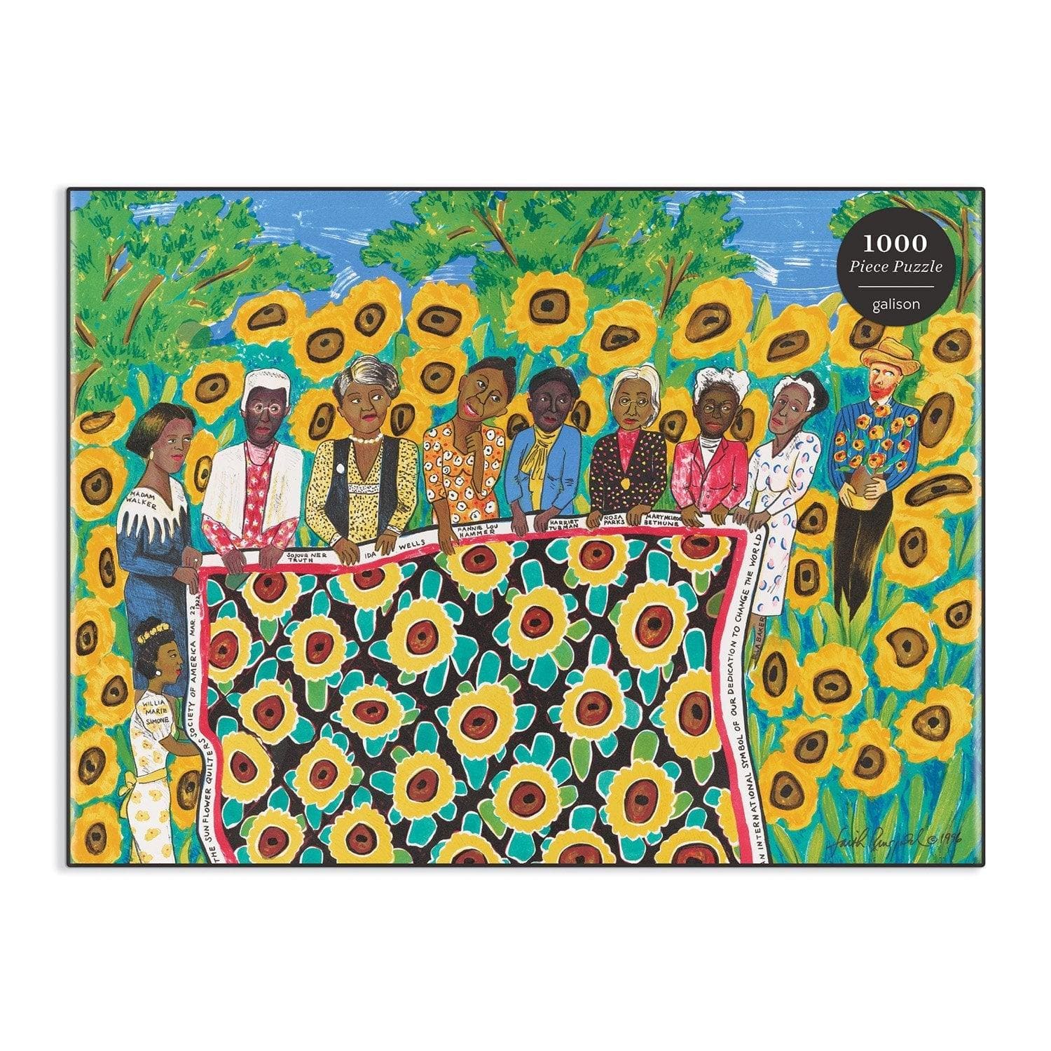 Faith Ringgold The Sunflower Quilting Bee at Arles 1000 Piece Jigsaw Puzzle