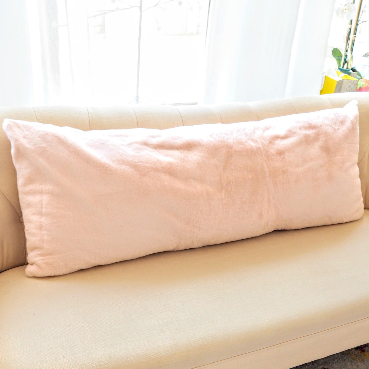 Faux Fur Body Pillow Cover