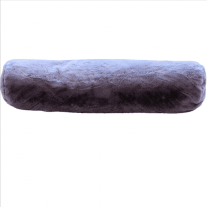 Faux Fur Bolster Pillows Cover - 8" x 30" - MAIA HOMES
