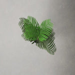 Faux Green Palm Tree in Pot