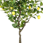 Faux Lemon Tree in Pot