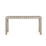 Faux Shagreen Console Table Default Title