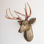 Faux Taxidermy Deer Head Wall Mount