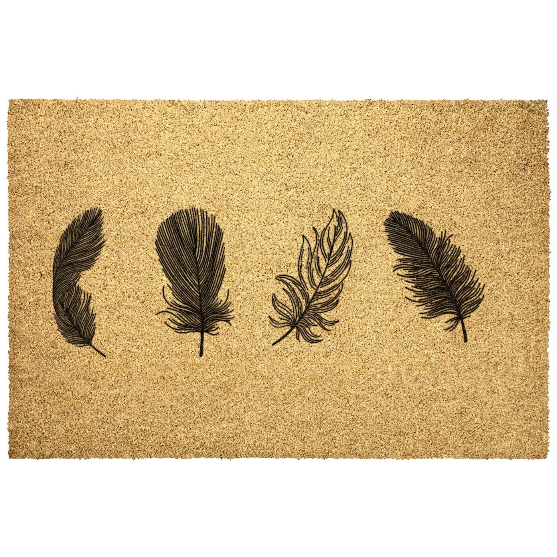 Feathers Door Mat 18x12