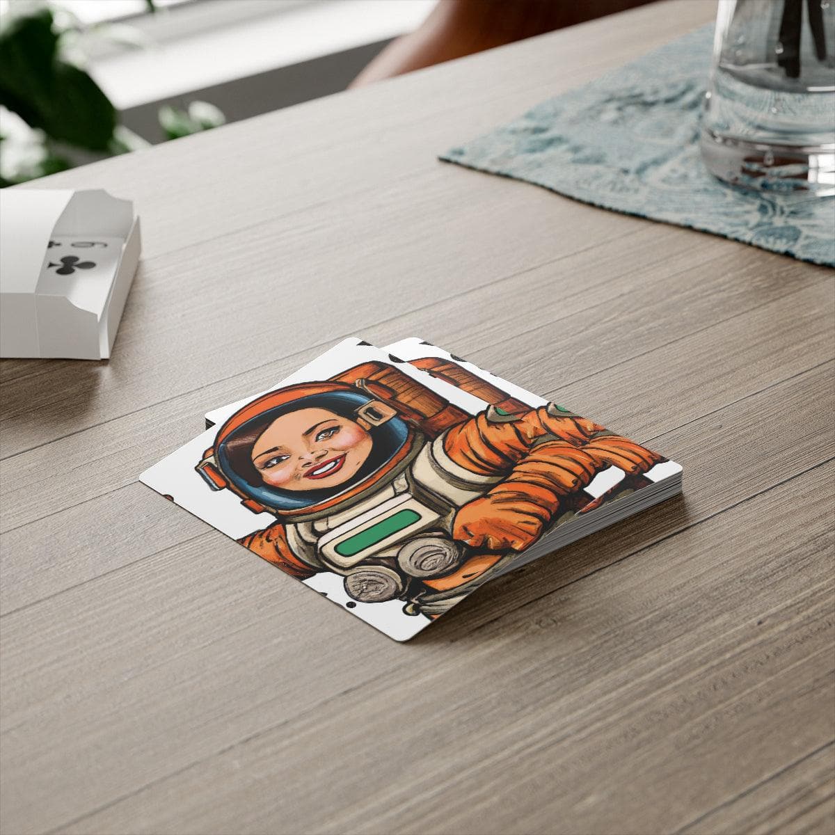 Female Astronaut Poker Cards - MAIA HOMES