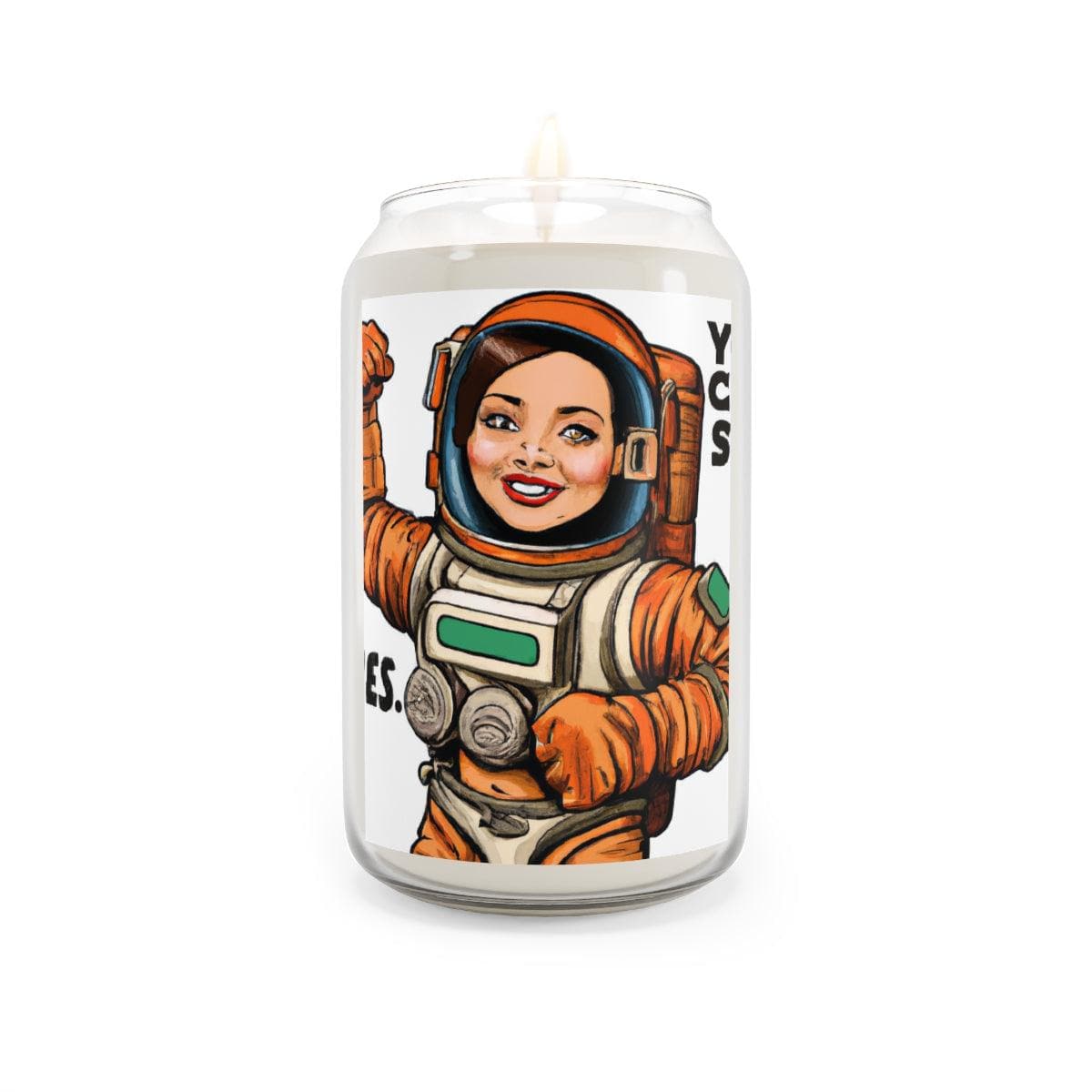 Female Astronaut Scented Candle Comfort Spice 13.75oz