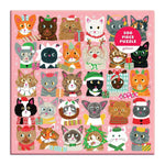 Festive Furballs 500 Piece Jigsaw Puzzle