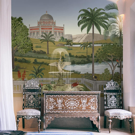 Fitorr, Vintage Theme Tropical Wallpaper