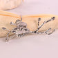 Floral Napkin Rings - 4 pcs Silver