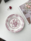 Floral Vintage Inspired Rose Dessert Plate - MAIA HOMES